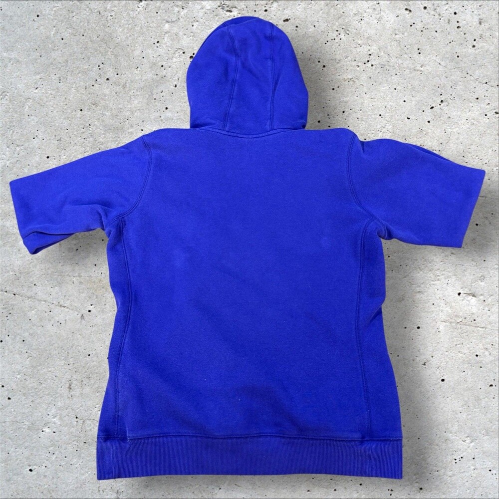 Nike Center Swoosh Hoodie Mens Large Purple Embroidered Y2K Hoodie - Picture 2 of 7